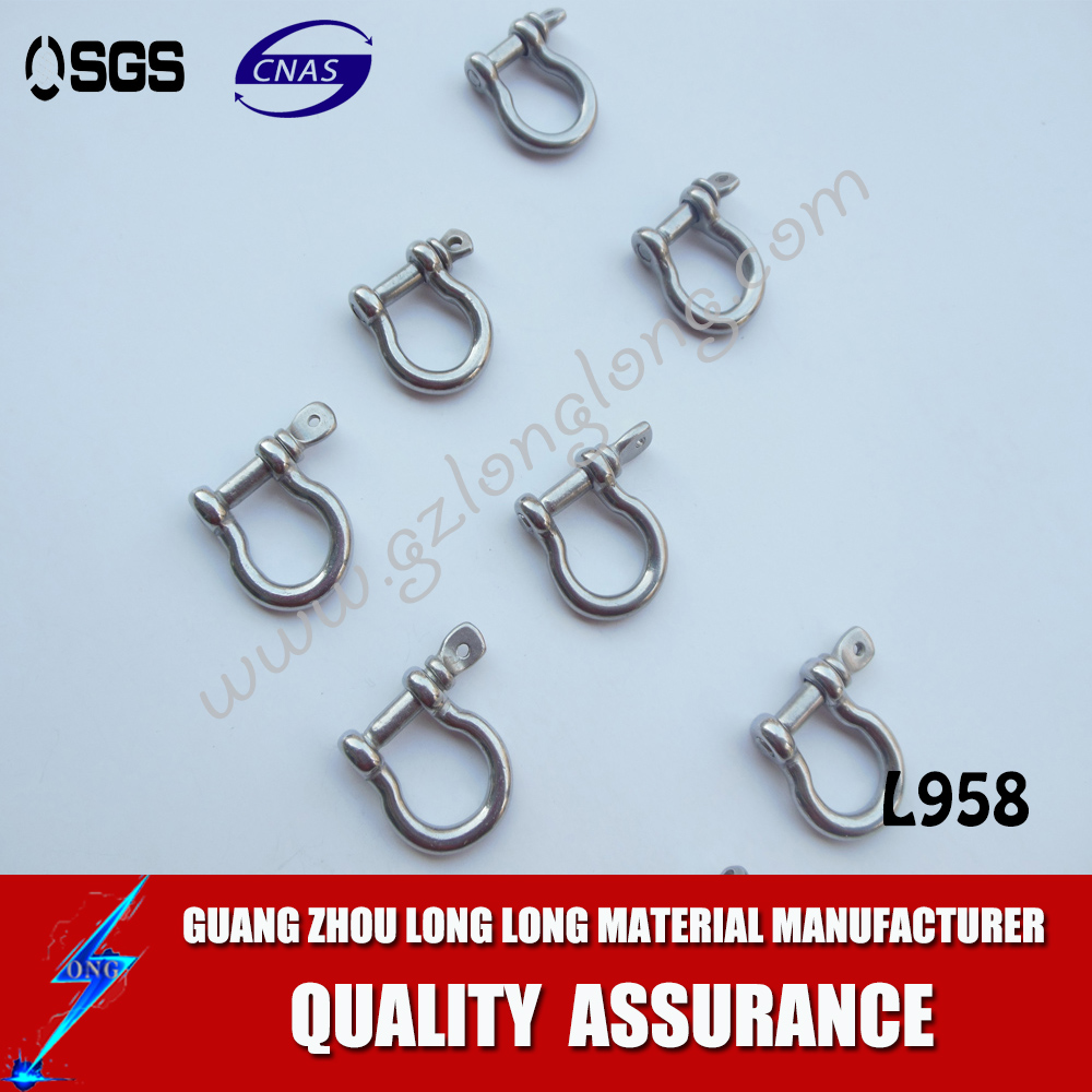 Stainless Steel Or Galvanized Bow Shackle