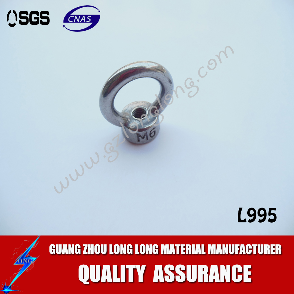 Stainless Steel Eye Bolt And Nut 