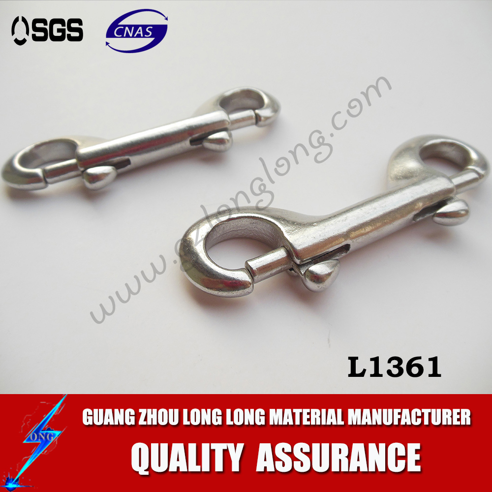 Stainless Steel Double Locking Snap Hook 