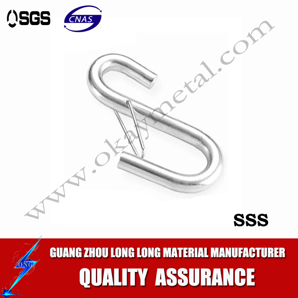 Zinc Plated cold formed steel Carabiner