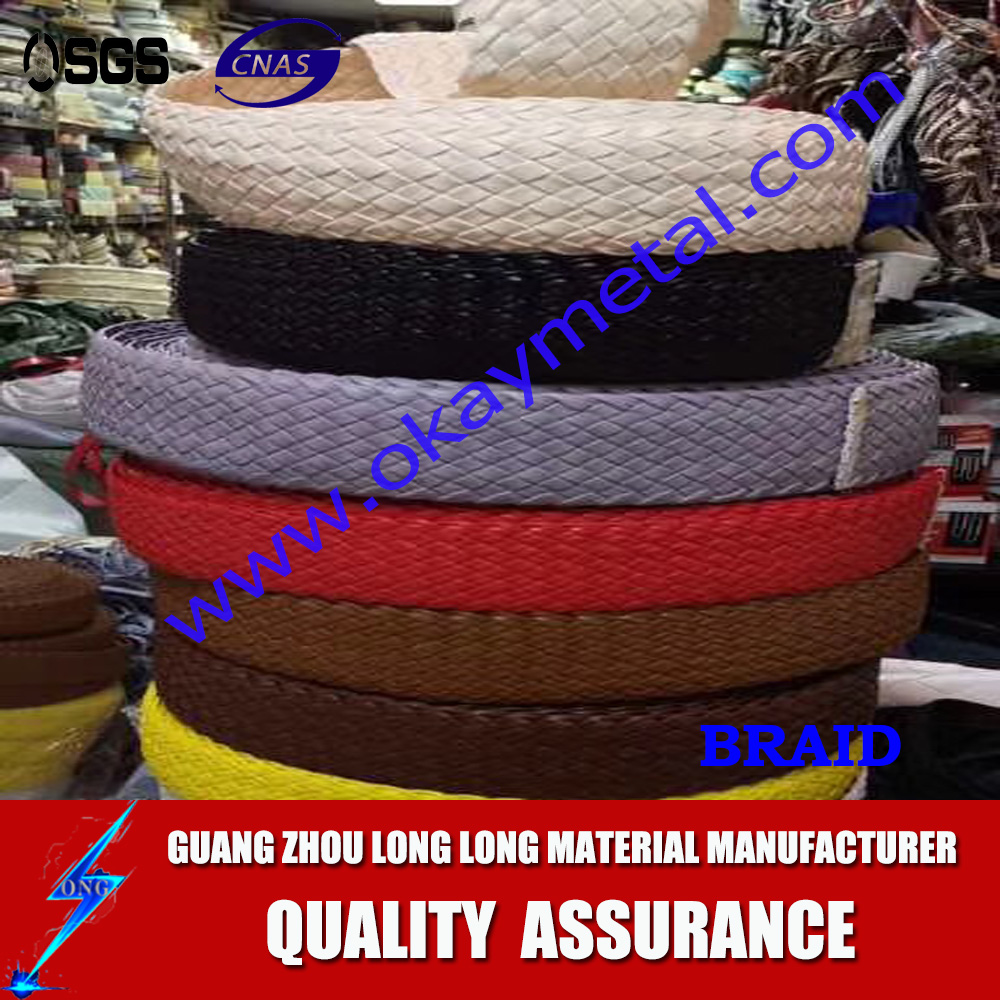Wholesale Custom 40mm White Knitted Sofa Elastic Webbing Band Braid