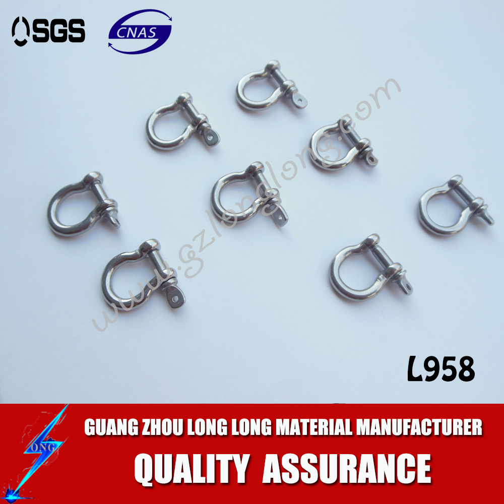 Stainless Steel Or Galvanized Bow Shackle