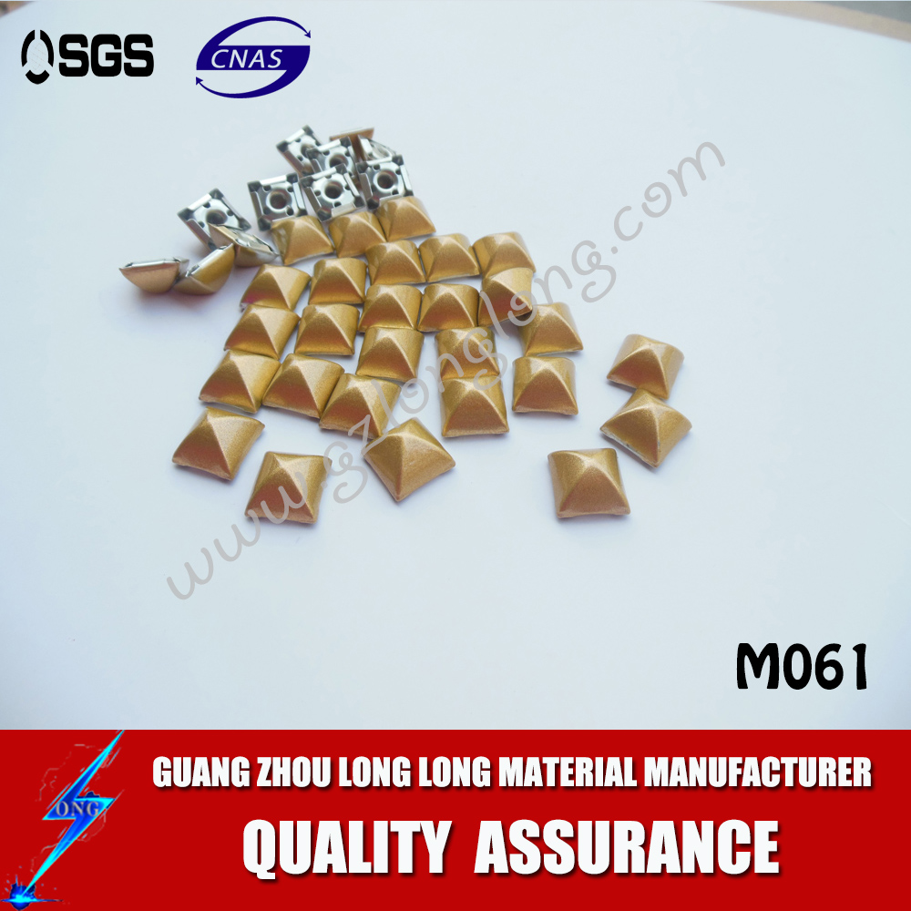 Wholesale Decoration Pyramid Metal Stud Rivet Nailhead For Garment And Shoes