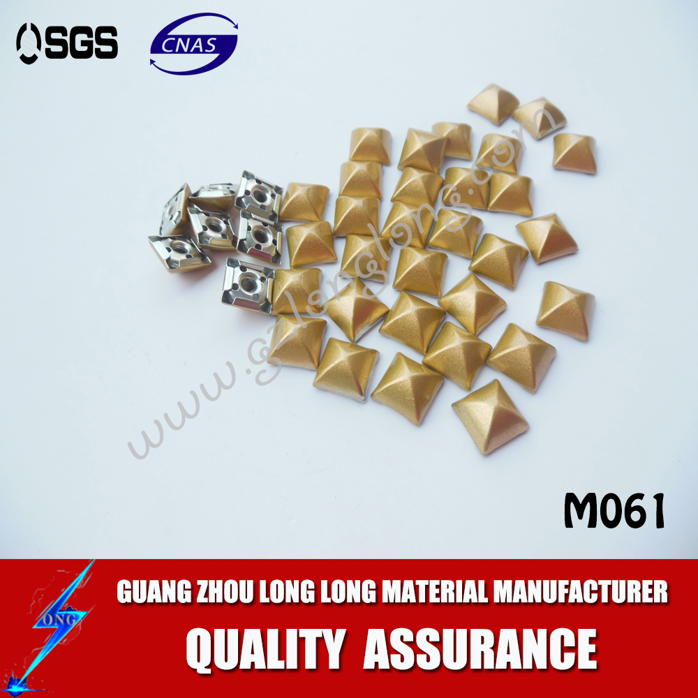 Wholesale Decoration Pyramid Metal Stud Rivet Nailhead For Garment And Shoes