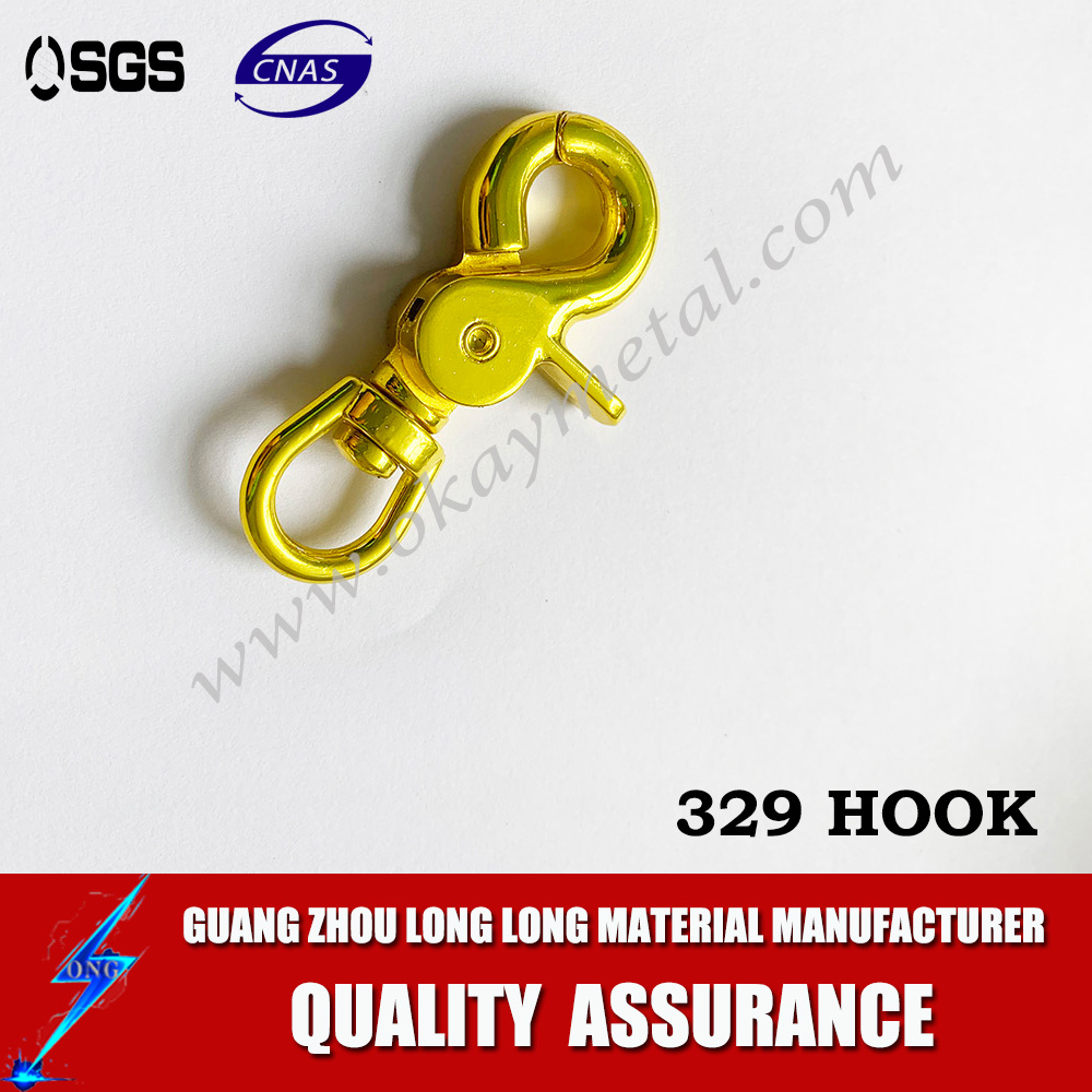 Zinc Alloy Snap Hook With different colors rose